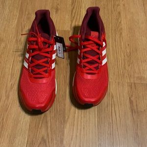 Brand new Adidas boost red white size 12